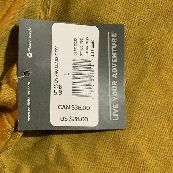 Eddie Bauer Men’s Legend Wash Pro Short-Sleeve T-Shirt - Picture 3 of 3